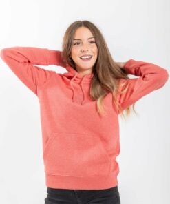 FELPA DONNA RAINBOW MID HEATER RED, LOGO CATARIFRANGENTE