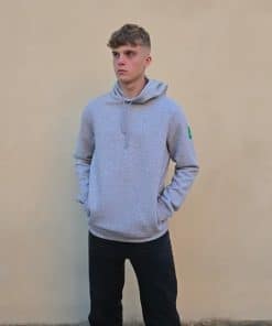 FELPA  CON CAPUCCIO IN COTONE ORGANICO  EVERYDAY COLLECTION